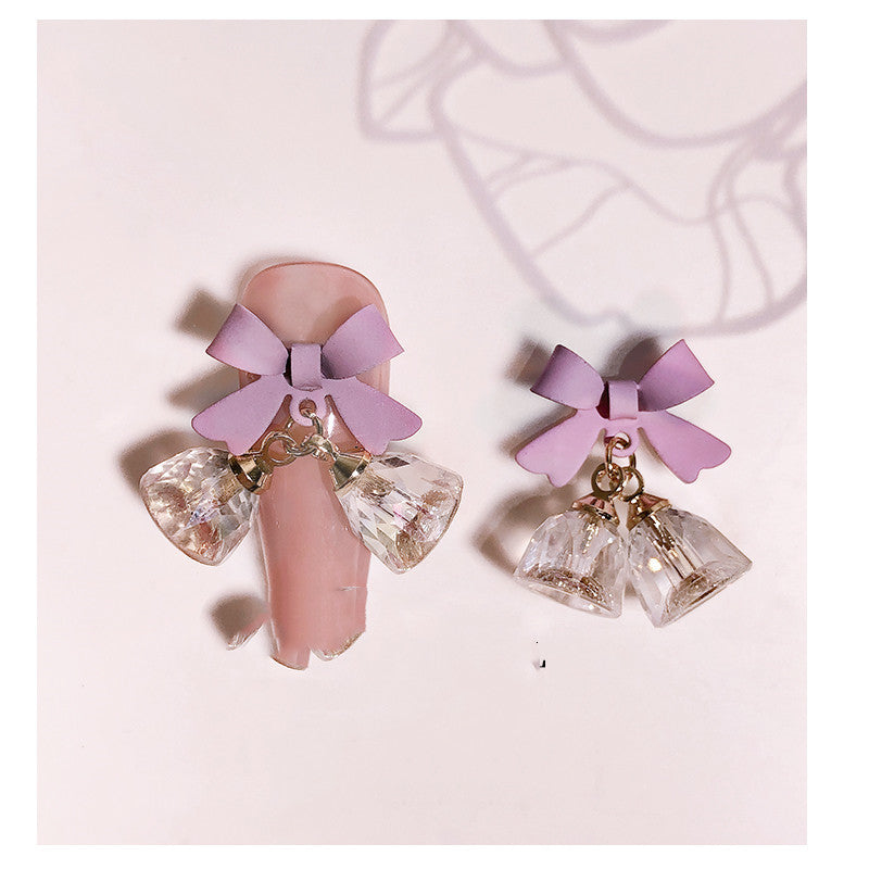 Transparente Symphony Schleifen-Windspiel-Metalldekoration