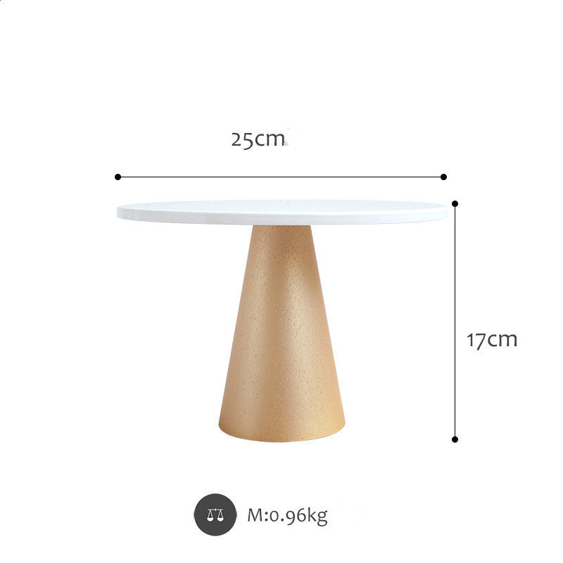 Tortenplatte im nordischen Stil, Foto-Requisite, Hochzeitstisch-Tortenständer, hoher Schmuckständer