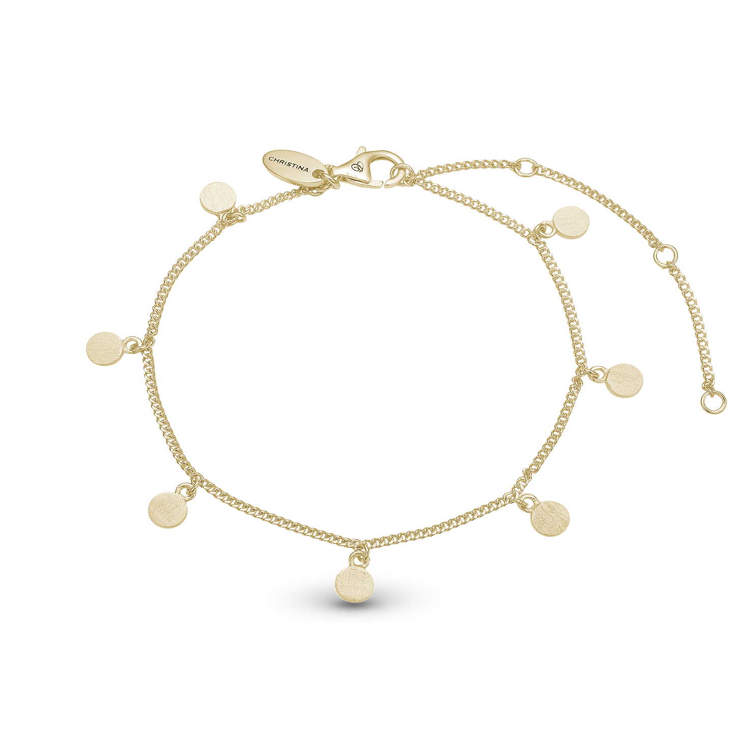 Spots Bracelet - Gold Plated Sterling Silver