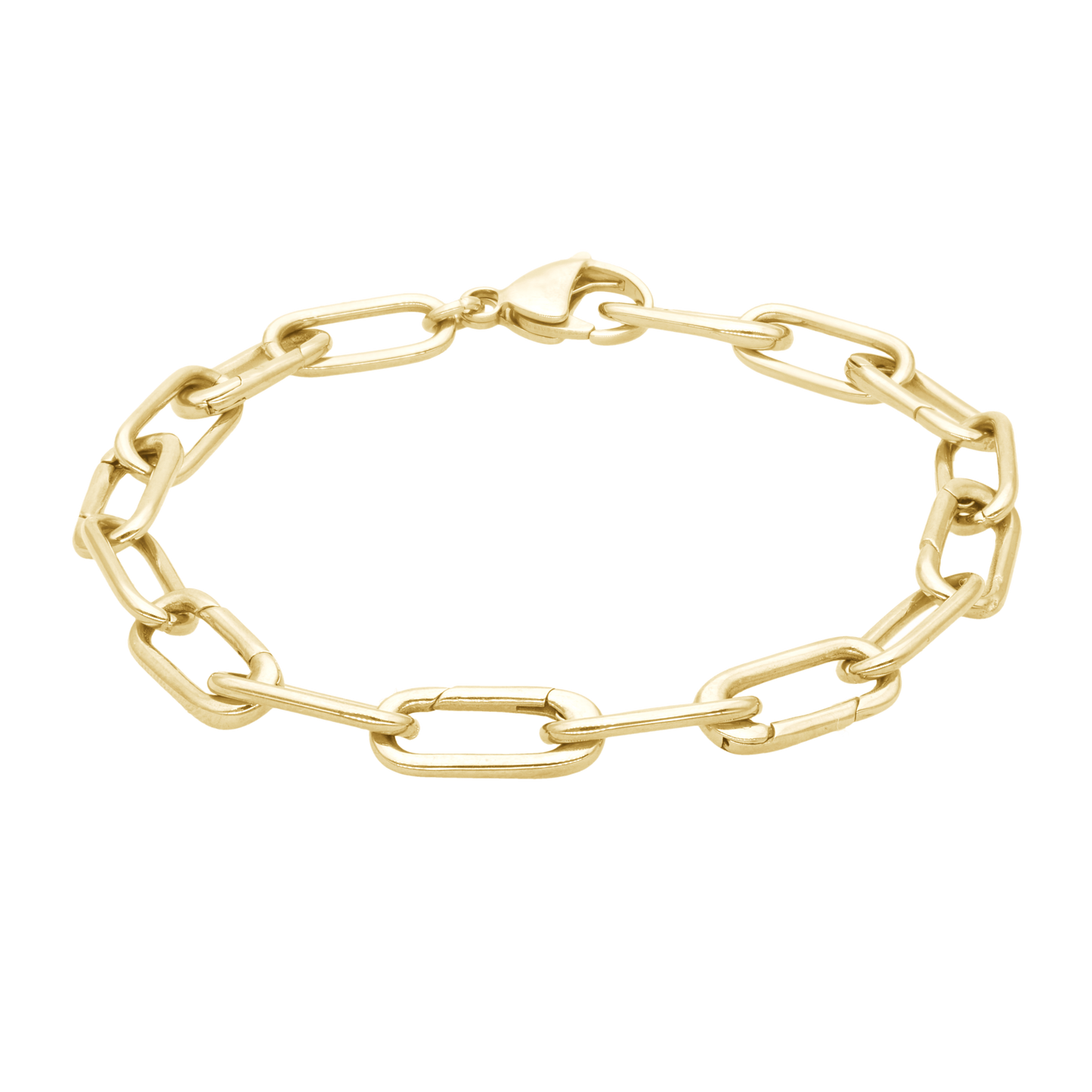 LinkBracelet Gold Plated, chunky design