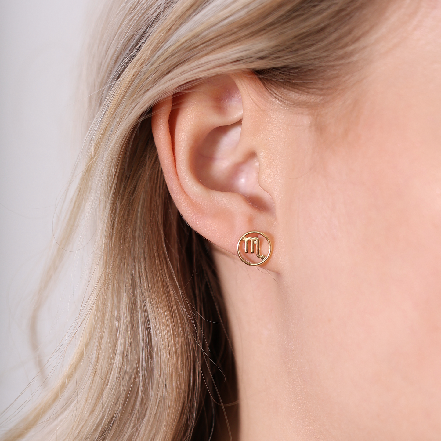 Scorpio Stud Earrings - CHRISTINA