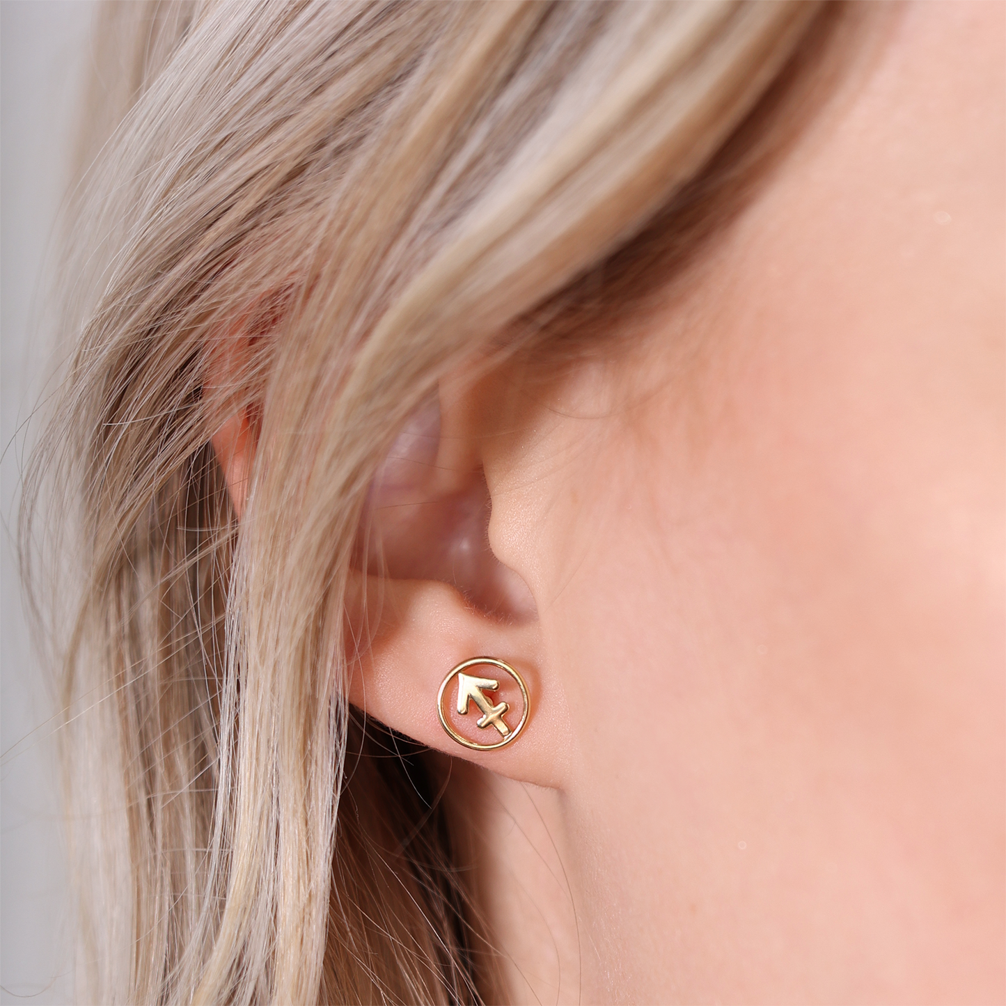 Sagittarius Stud Earrings - CHRISTINA