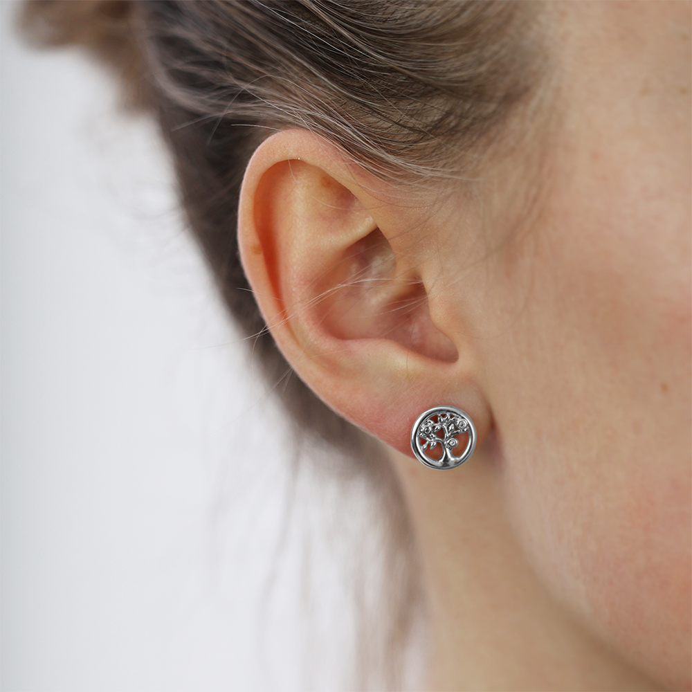 Tree of Life Stud Earrings Stud Earrings - CHRISTINA