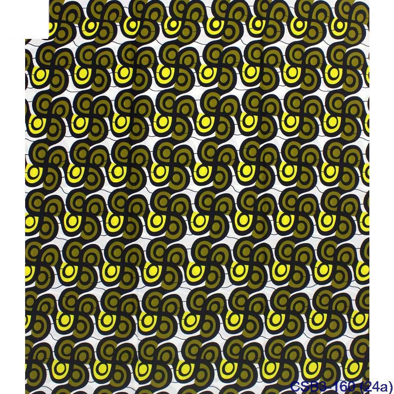 Baumwollstoff mit afrikanisch-indischem geometrischem Muster, gewachst