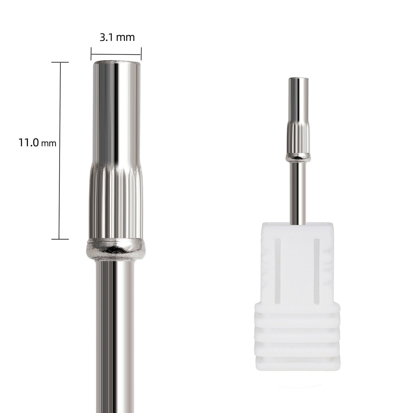 Vormontierter Polierkopf-Satz mit Diamantsand für die Maniküre
