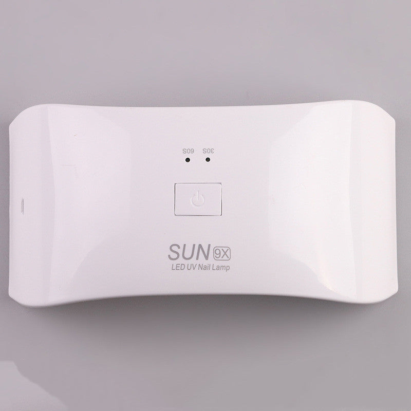 Nagellampe mit zwei Lichtquellen (UV/LED) für Phototherapie