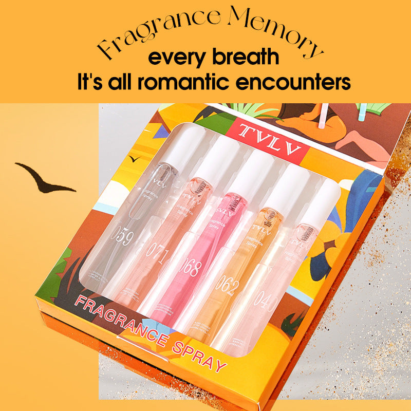 Digitales Duftspray-Set für Haar und Körper, langanhaltender Duft, alkoholfreies Parfüm