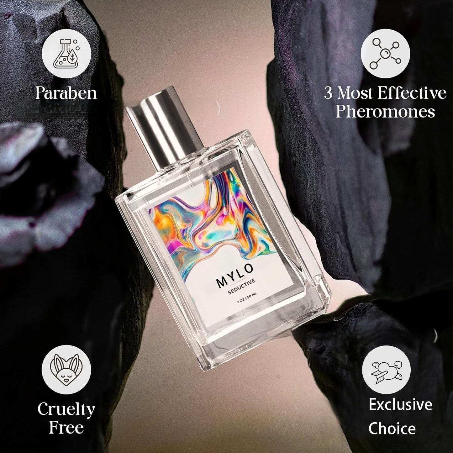 Female Pheromone Perfume, Lasting Fragrance Body Spray 30ML