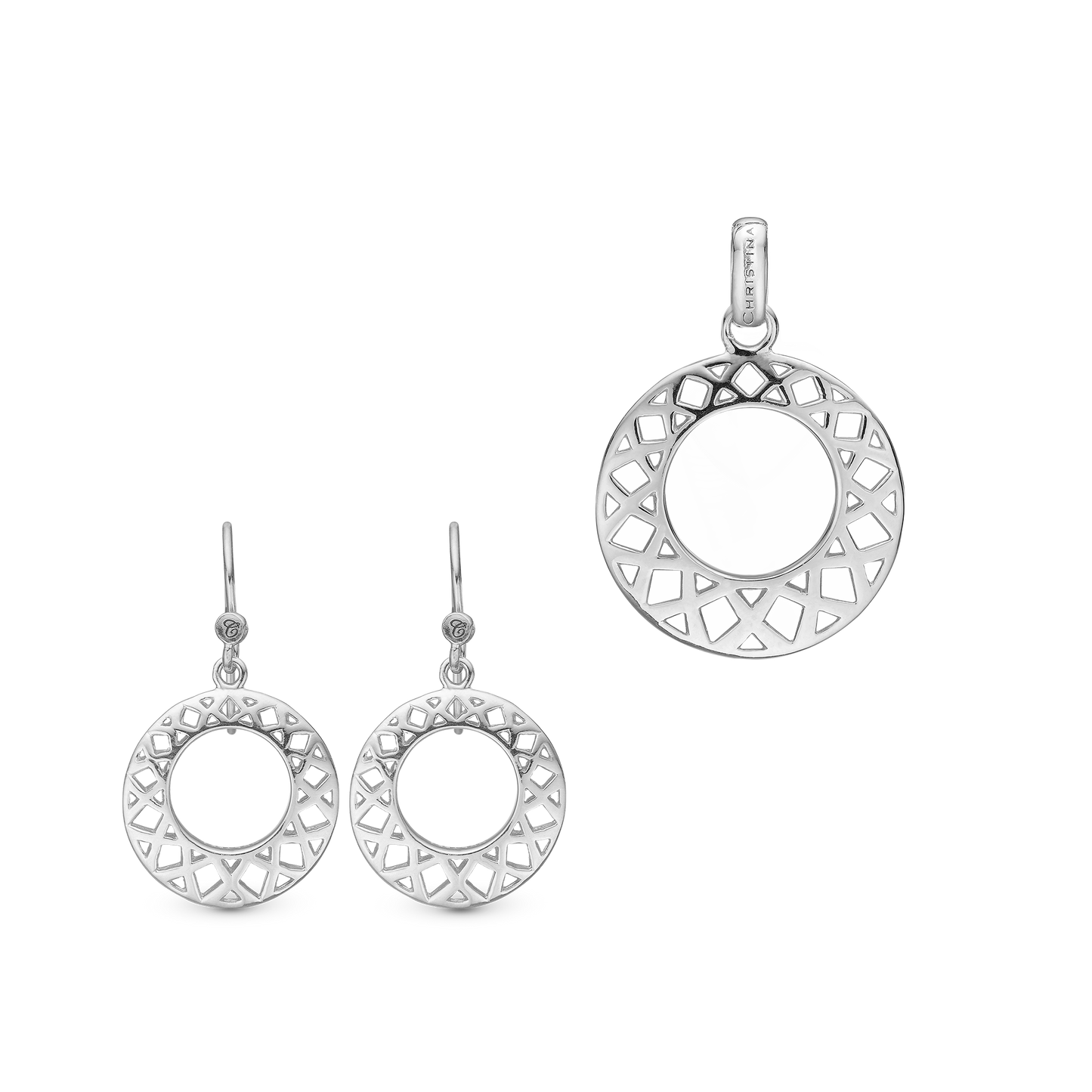 Circle Of Happiness sæt, Silver