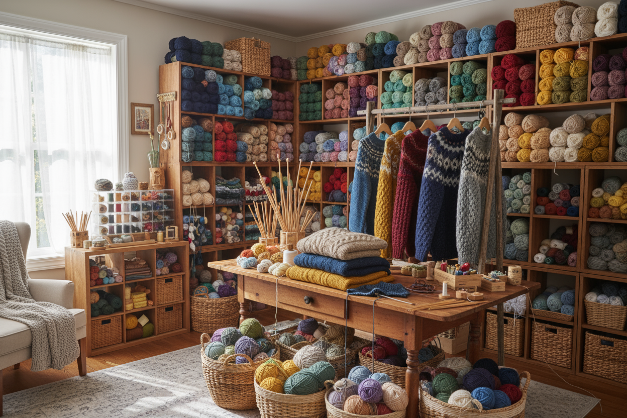 Sewing, Yarn & Dresses