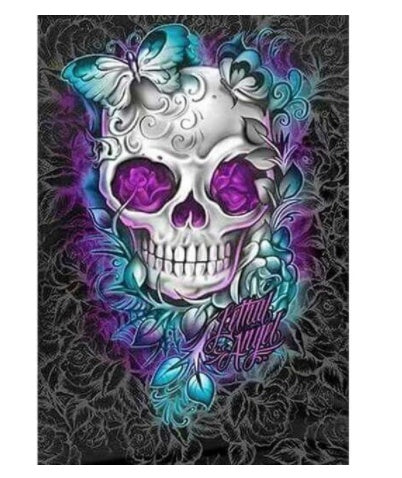 Diamond Painting Horror Skull Art Mosaic Home Wall Decoration