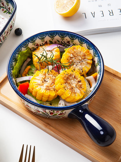 Ovale Fischbackform aus Glas