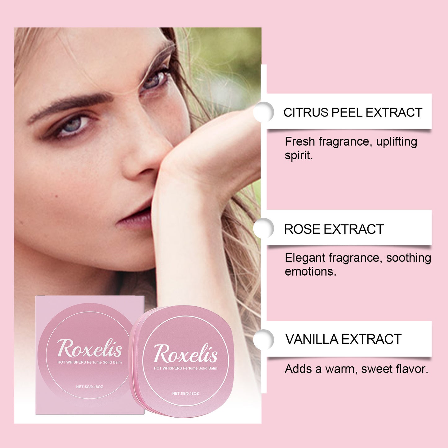 Duftfester Balsam, leichtes Parfüm, langanhaltend