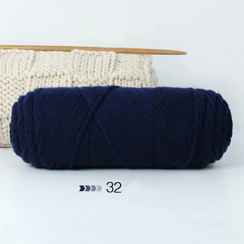 Milk Cotton Handmade DIY Braided Coarse Yarn