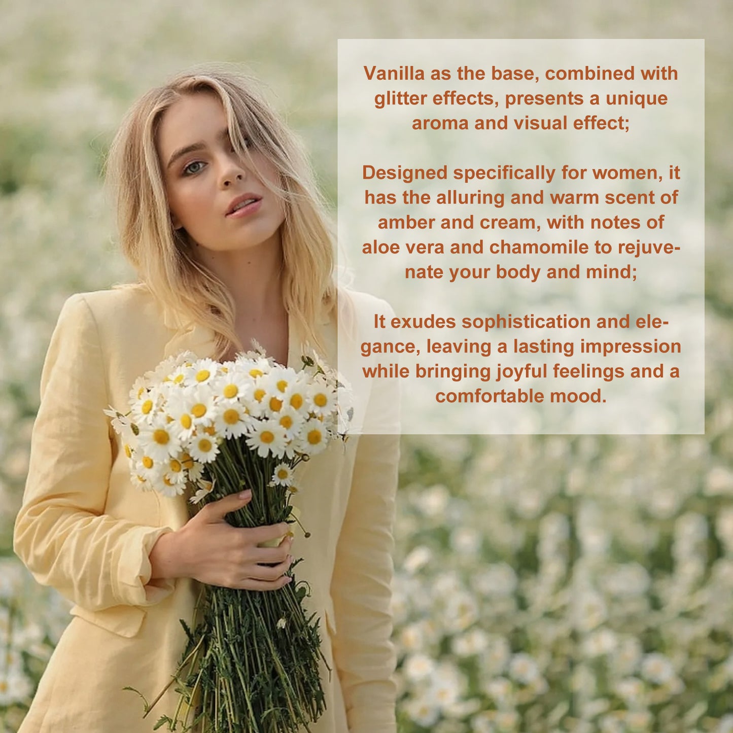 Langanhaltender, natürlicher Duftspray