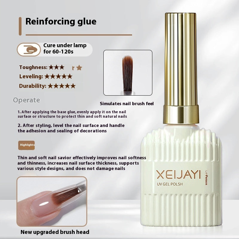 Verstärkte Glasversiegelungsschicht, Nagelspitzenkleber, Nagellackgel