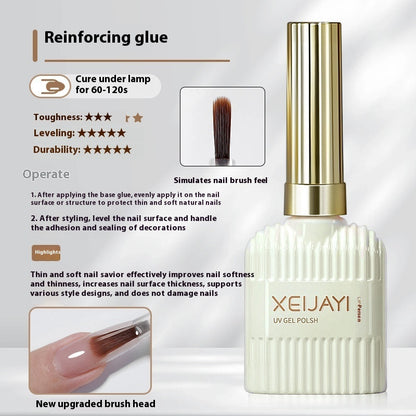 Verstärkte Glasversiegelungsschicht, Nagelspitzenkleber, Nagellackgel