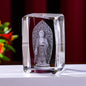 Interior Carving 3D Animal Series Crystal Statue Tourist Souvenir