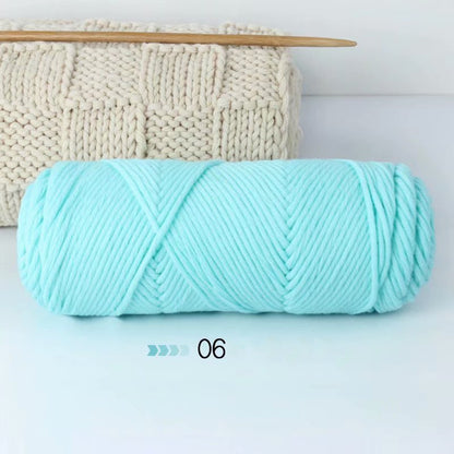 Milk Cotton Handmade DIY Braided Coarse Yarn
