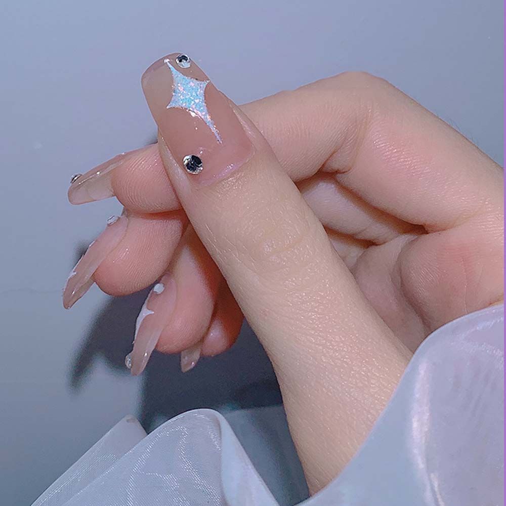 Nagelkunst-Schmuck, leuchtendes Zucker-Glow-Puder