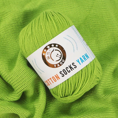 3-strand Combed Cotton Wool DIY Handmade Doll Toys For Babies And Children Yarn 50g