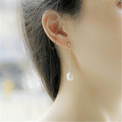 YIKALAISI Natural Pearl Statement Earrings Outstanding For Women