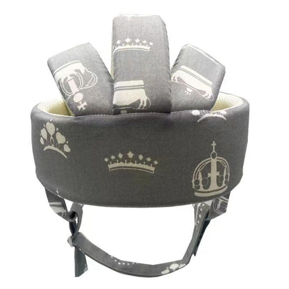 Baby Learning to Walk Anti-Collision Hat Infant Toddler Safety Helmet Cotton Protective Cap Fully Cotton Breathable Lightweight