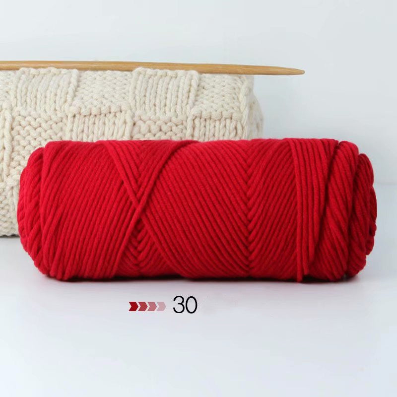 Milk Cotton Handmade DIY Braided Coarse Yarn