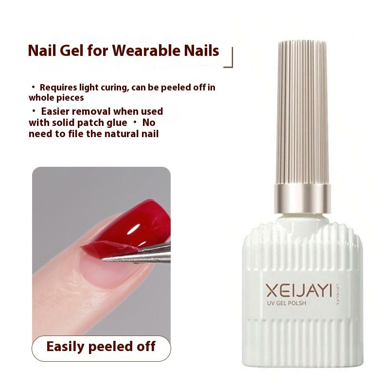 Verstärkte Glasversiegelungsschicht, Nagelspitzenkleber, Nagellackgel