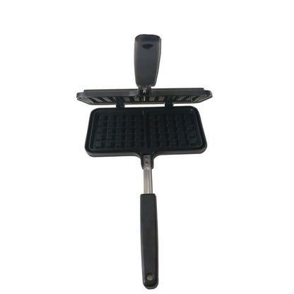 Schwarze Waffel-Karo-Kuchenform für Zuhause