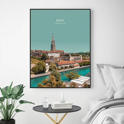 Kunstdruck auf Leinwand – Wanddekoration fürs Wohnzimmer