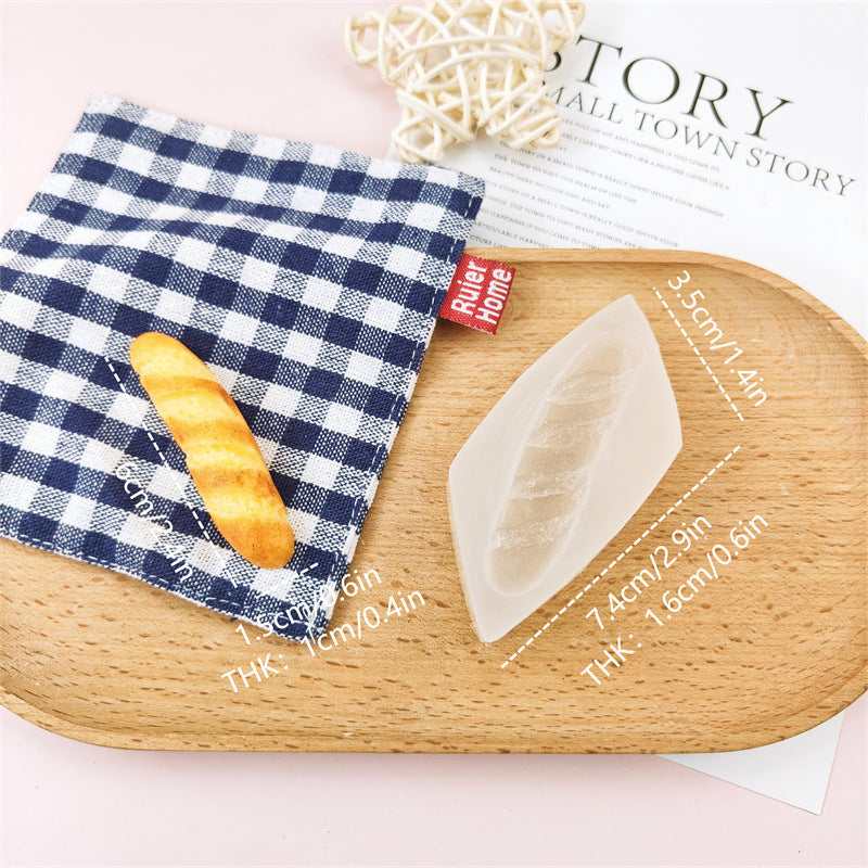 Creative Replica Bread Silicone Fondant Cake Decoration Tool DIY Handmade Pinch Mold