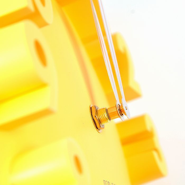 Dreidimensionale digitale Wanduhr, Kunstwanduhr 