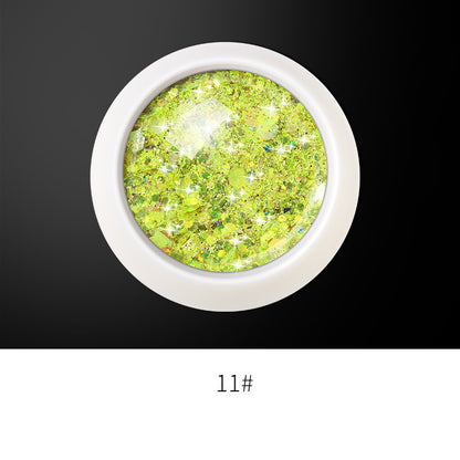 Nagelkunst Laser Symphony Dekorative Pailletten