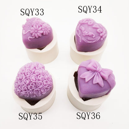 Silikonform für Rosenmoussetorte