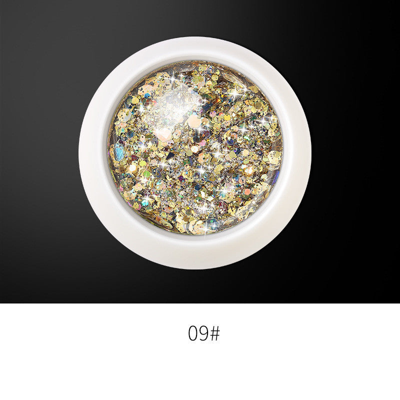 Nagelkunst Laser Symphony Dekorative Pailletten