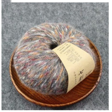 Colorful Woolen Yarn Handmade Crochet Diy Scarf Thread Sweater Hat Thread Medium Thick Woolen Ball