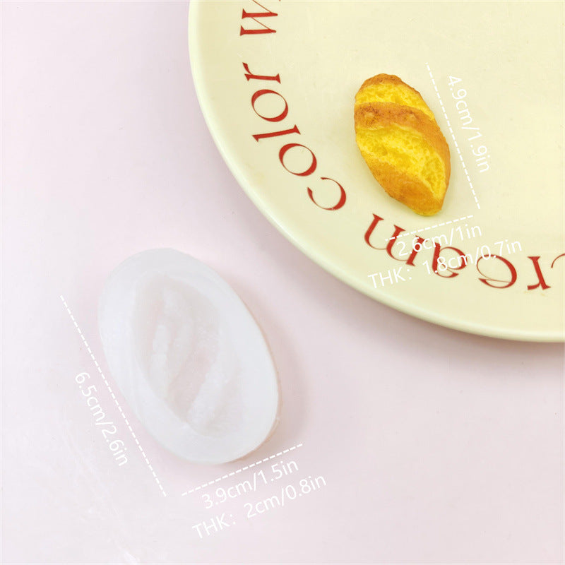 Creative Replica Bread Silicone Fondant Cake Decoration Tool DIY Handmade Pinch Mold