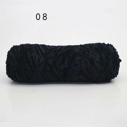 Chenille Gold Velvet Yarn Hook Shoe Thread