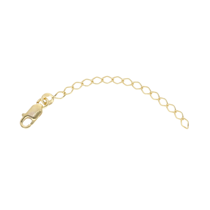 Forlænger for Bracelet/Ankle/Necklace Bracelet - Polished Gold Plated Sterling Silver