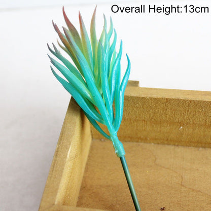 Künstliche Sukkulenten, kreative Kunststoffblumen für den Innenbereich