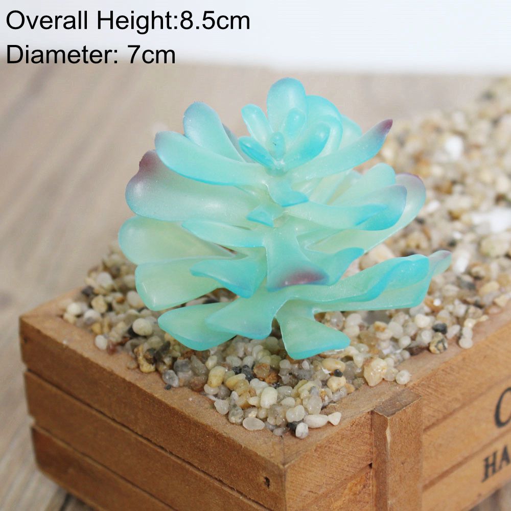 Künstliche Sukkulenten, kreative Kunststoffblumen für den Innenbereich