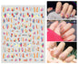 Summer Graffiti Ultra-thin Adhesive Nail Stickers