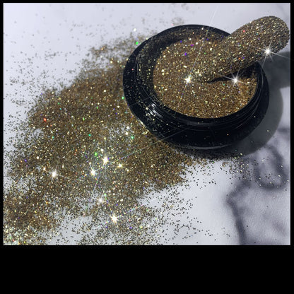 Glitzernägel, Kristall-Diamant-Puder, Promi-Vibratoren