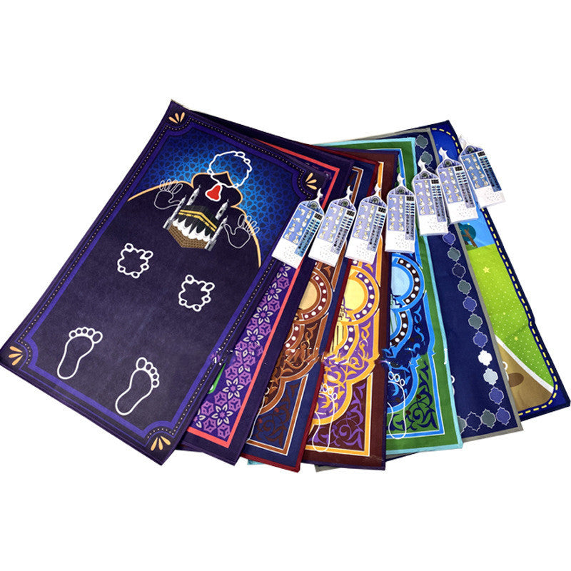 Intelligente Gebetsdecke für muslimische Kinder