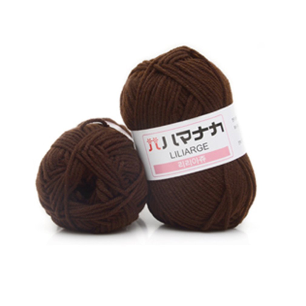 31 wunderschöne, farbenfrohe, weiche, wärmende Babymilch-Baumwollgarne aus Samtfaser, Handstrickwolle, Häkelgarne, DIY-Pullover