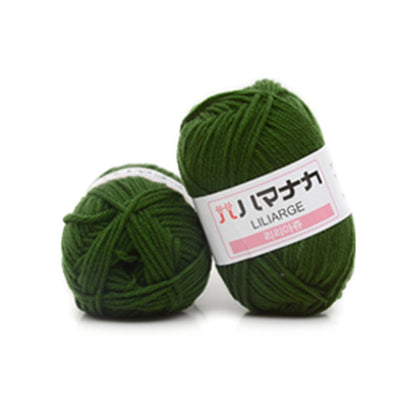 31 wunderschöne, farbenfrohe, weiche, wärmende Babymilch-Baumwollgarne aus Samtfaser, Handstrickwolle, Häkelgarne, DIY-Pullover