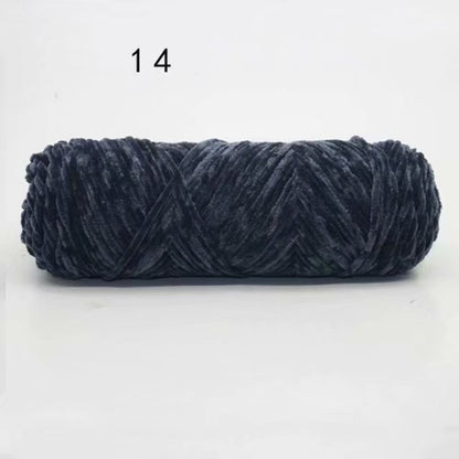 Chenille Gold Velvet Yarn Hook Shoe Thread
