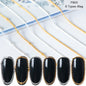 Hot Nail Art Jewelry Ins Popular Gold And Silver Alloy Metal Chain Nail Decoration