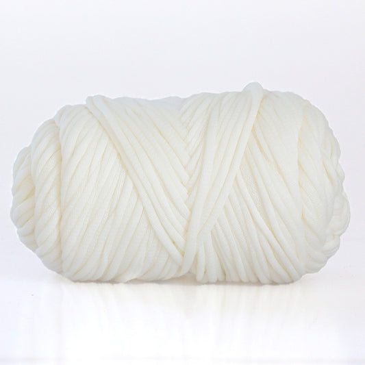 Handgewebte Hausschuhe aus dicker Wolle mit dickem Garnkern und Baumwollgarnknäuel